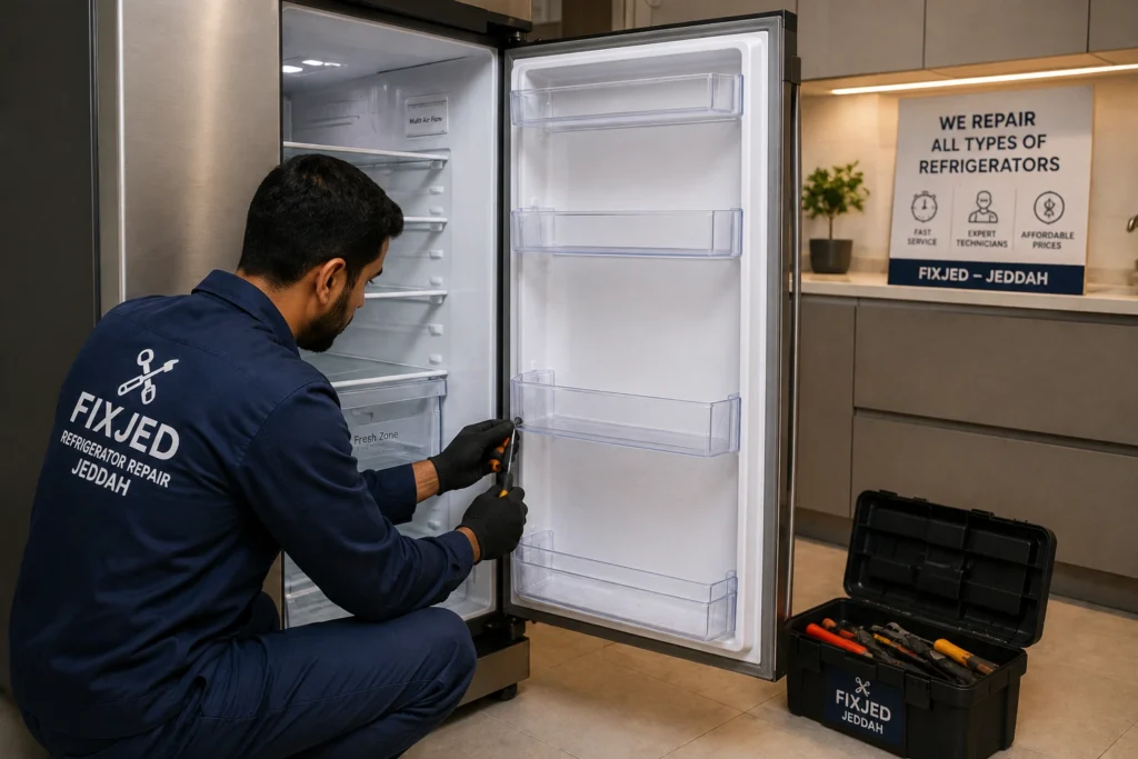 Refrigerator Door Repair Jeddah | Hinge & Door Repair
