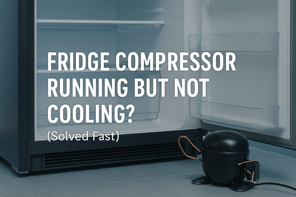 Refrigerator Compressor Running but Not Cooling? Professional Refrigerator Repair in Jeddah